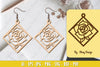 Flower Earring Laser Cut SVG Bundle