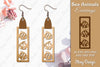 Earrings Sea Animals Laser Cut SVG Bundle