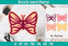 Butterfly Layered Papercut SVG Bundle
