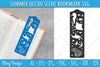 Summer Beach Bookmark SVG Bundle