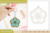 Flower Keychain SVG Bundle