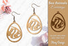 Sea Animals Earrings Laser Cut SVG Bundle