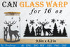 Christmas Deer Can Glass SVG Bundle