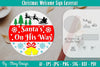 Christmas Welcome Sign SVG Bundle