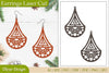 Mandala Lasercut Earrings SVG Bundle