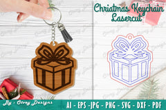 Christmas Keychain Lasercut SVG Bundle - CraftNest - Digital Crafting and Art