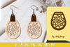 Flower Earring Laser Cut SVG Bundle