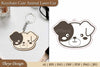 Cute Animal Keychain SVG Bundle
