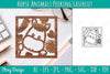 Animals Peeking Lasercut SVG Bundle