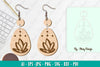 Flower Earring SVG Bundle