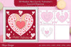 Shadow Box Happy Valentine Layered Papercut SVG
