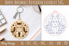 Horse Animal Keychain Laser Cut SVG Bundle