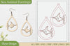 Sea Animal Earrings SVG Bundle