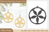 Lasercut Flower Earrings SVG Bundle