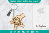 Father's Day First Bump Keychain SVG Bundle