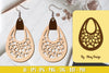 Flower Earring Laser Cut SVG Bundle