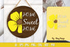Buttercup Flower Welcome Sign SVG Bundle