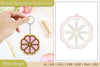 Flower Keychain SVG Bundle