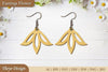 Flower Earrings SVG Bundle