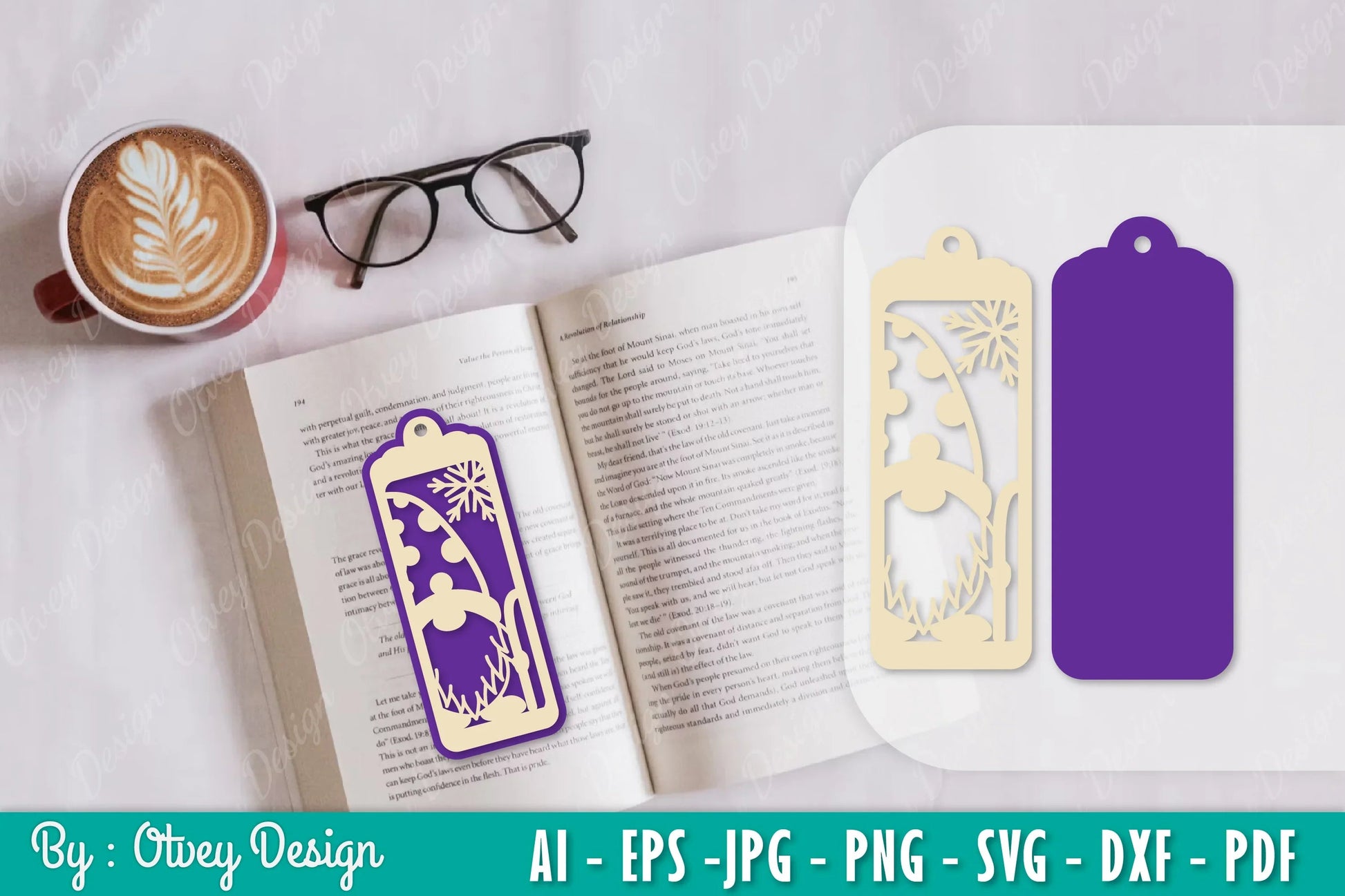 Gnome Bookmark SVG Bundle 9 - CraftNest - Digital Crafting and Art