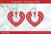 Valentine Earrings SVG Bundle