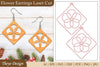 Lasercut Flower Earrings SVG Bundle