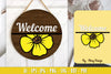 Buttercup Flower Welcome Sign SVG Bundle