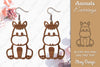 Animal Earrings SVG Bundle