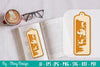 Santa Sleigh Bookmark SVG Bundle