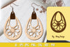 Flower Earring Laser Cut SVG Bundle