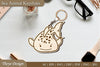 Cute Sea Animal Key Chain SVG