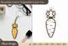 Keychain Vegetables SVG Bundle