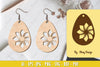 Flower Earring Laser Cut SVG Bundle