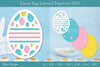 Easter Egg Layered Papercut SVG