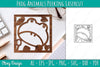 Animals Peeking Lasercut SVG Bundle