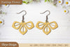 Flower Earrings SVG Bundle