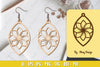 Flower Earring Laser Cut SVG Bundle