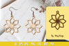 Flower Earring Laser Cut SVG Bundle