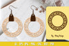 Mandala Earrings SVG Bundle