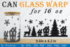 Christmas Deer Can Glass 16 OZ SVG Bundle