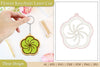 Flower Keychain SVG Bundle