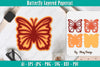 Butterfly Layered Papercut SVG Bundle