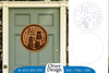 Snowman Round Door Ornament Lasercut SVG Bundle