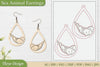 Sea Animal Earrings SVG Bundle