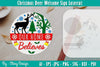 Christmas Deer Welcome Sign SVG Bundle