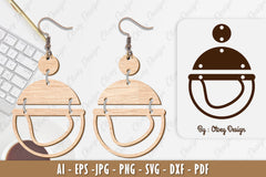 Ball Earring SVG Bundle 20 - CraftNest - Digital Crafting and Art
