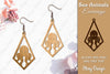 Earrings Sea Animals Laser Cut SVG Bundle