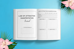 Law of Attraction Manifestation Planner - CraftNest - Digital Crafting and Art
