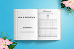 Golf Logbook Planner - CraftNest - Digital Crafting and Art