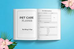 Pet Care Planner  Bundle - CraftNest - Digital Crafting and Art